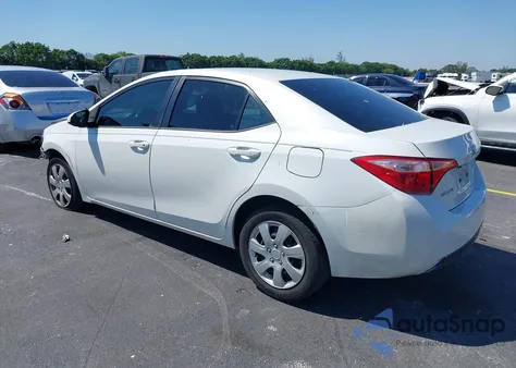 2018 Toyota Corolla Le из США, поврежденный, VIN 5YFBURHE4JP852621